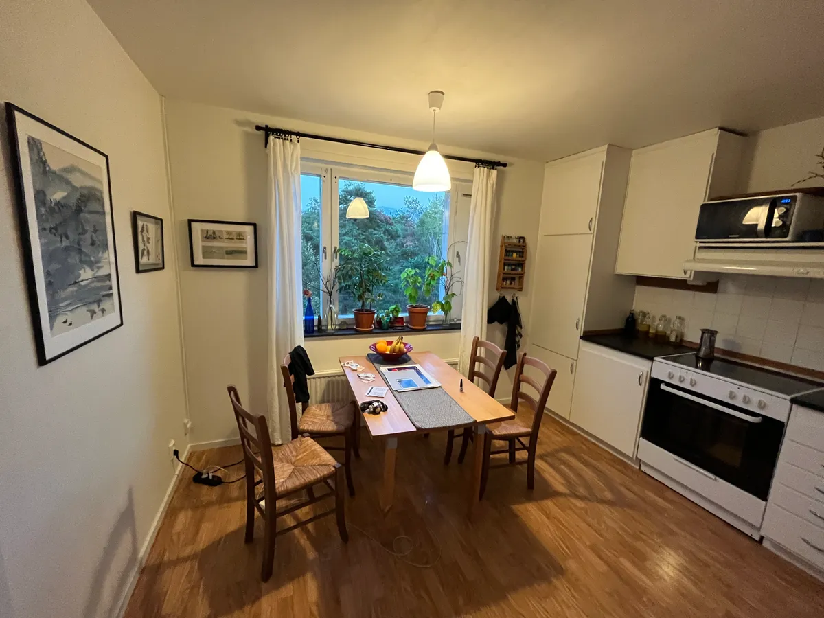 Hyreslägenhet på Bagarmossen i bagarmossen