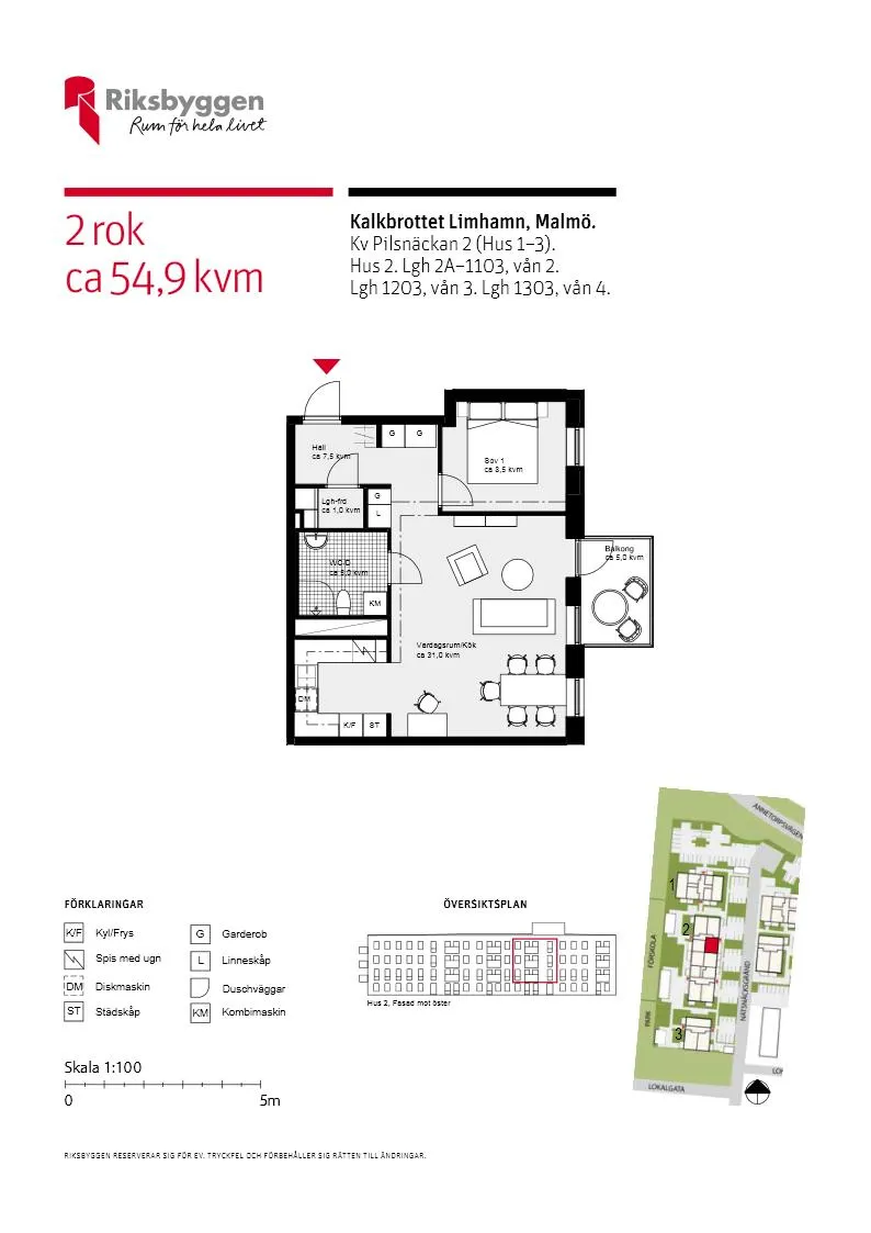 Hyreslägenhet på Limhamn i limhamn