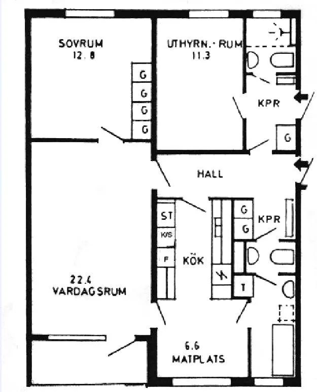 Hyreslägenhet på Linköping i linkoping