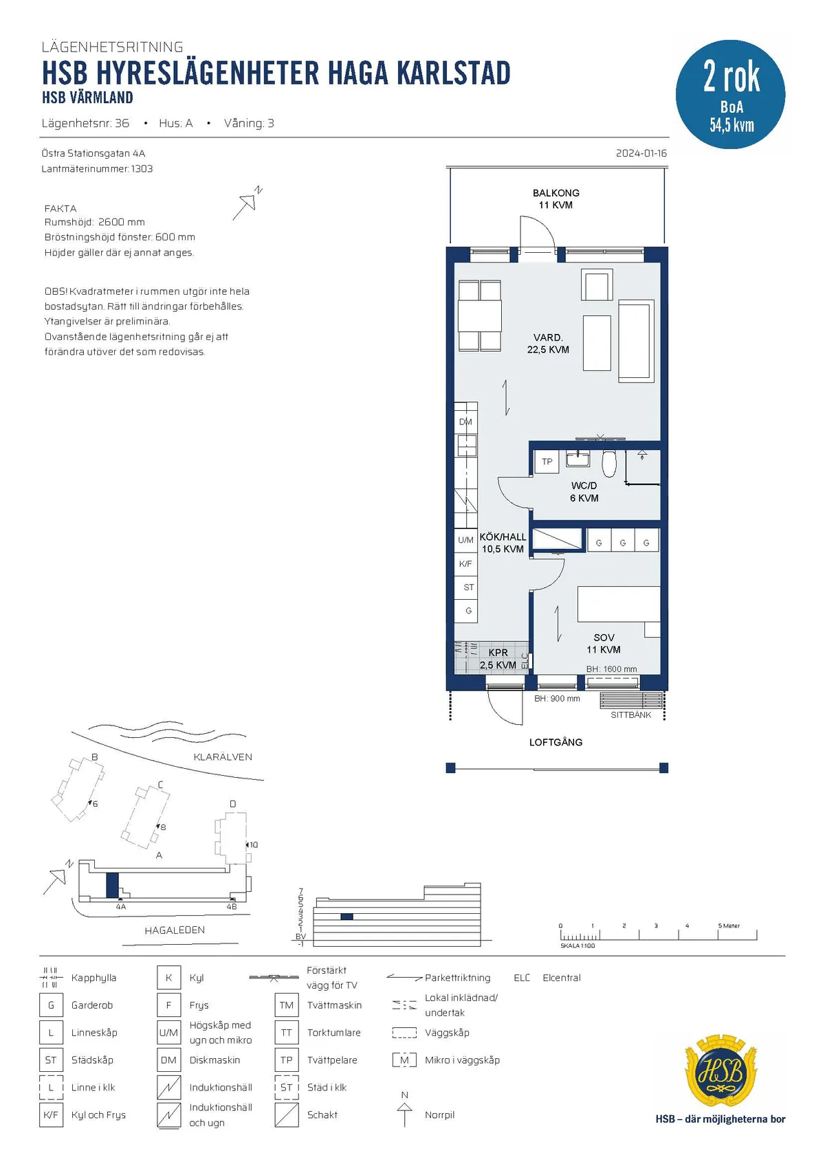 Hyreslägenhet på Karlstad i karlstad