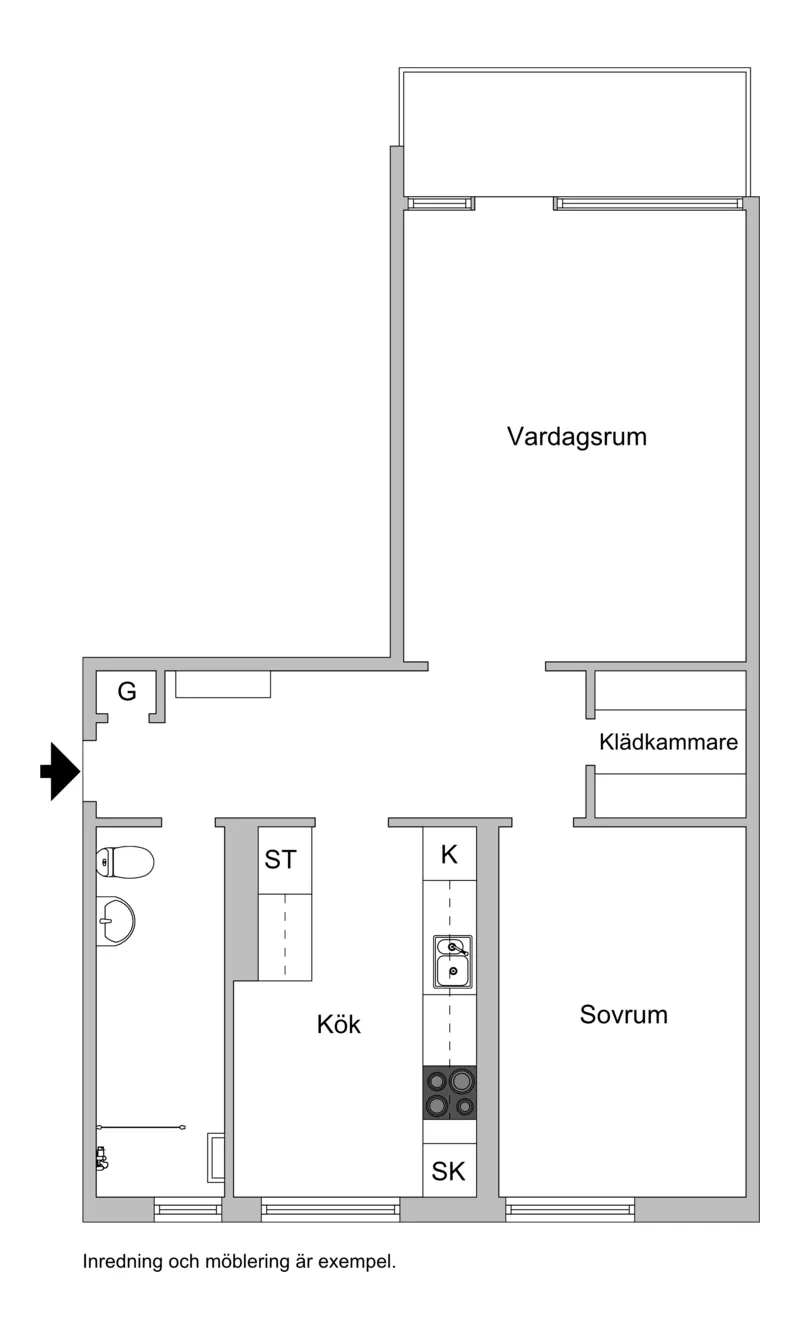 Hyreslägenhet på Halmstad i halmstad