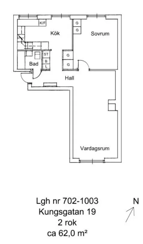 Hyreslägenhet på Nyköping i nykoping