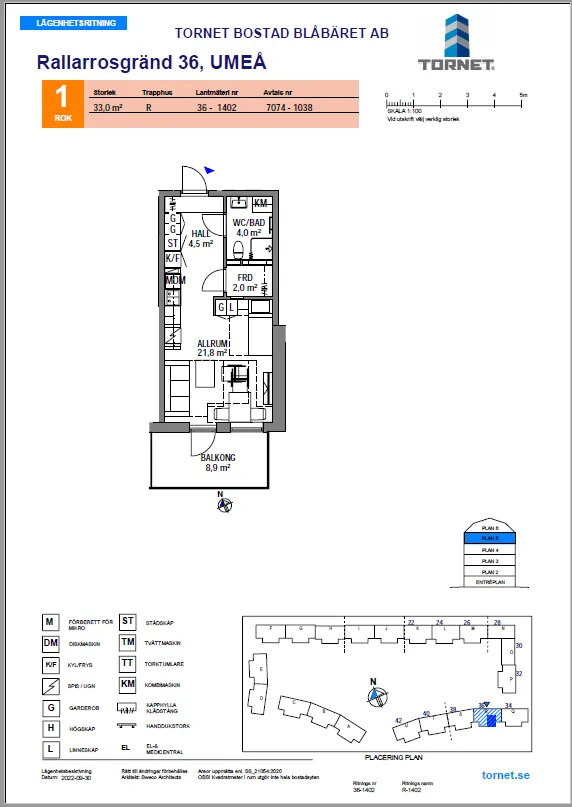 Hyreslägenhet på Umeå i umea