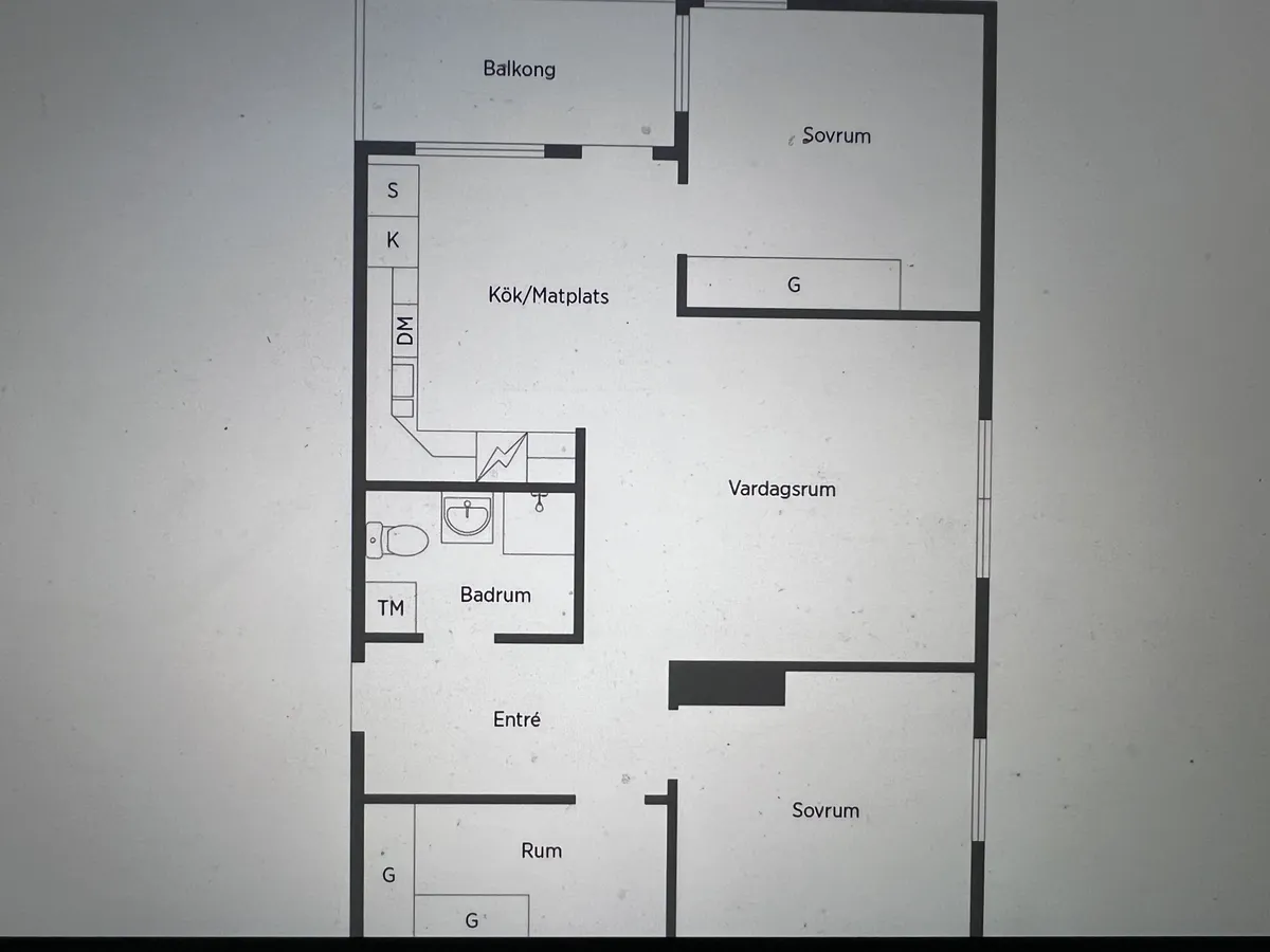 Hyreslägenhet på Åkersberga i akersberga