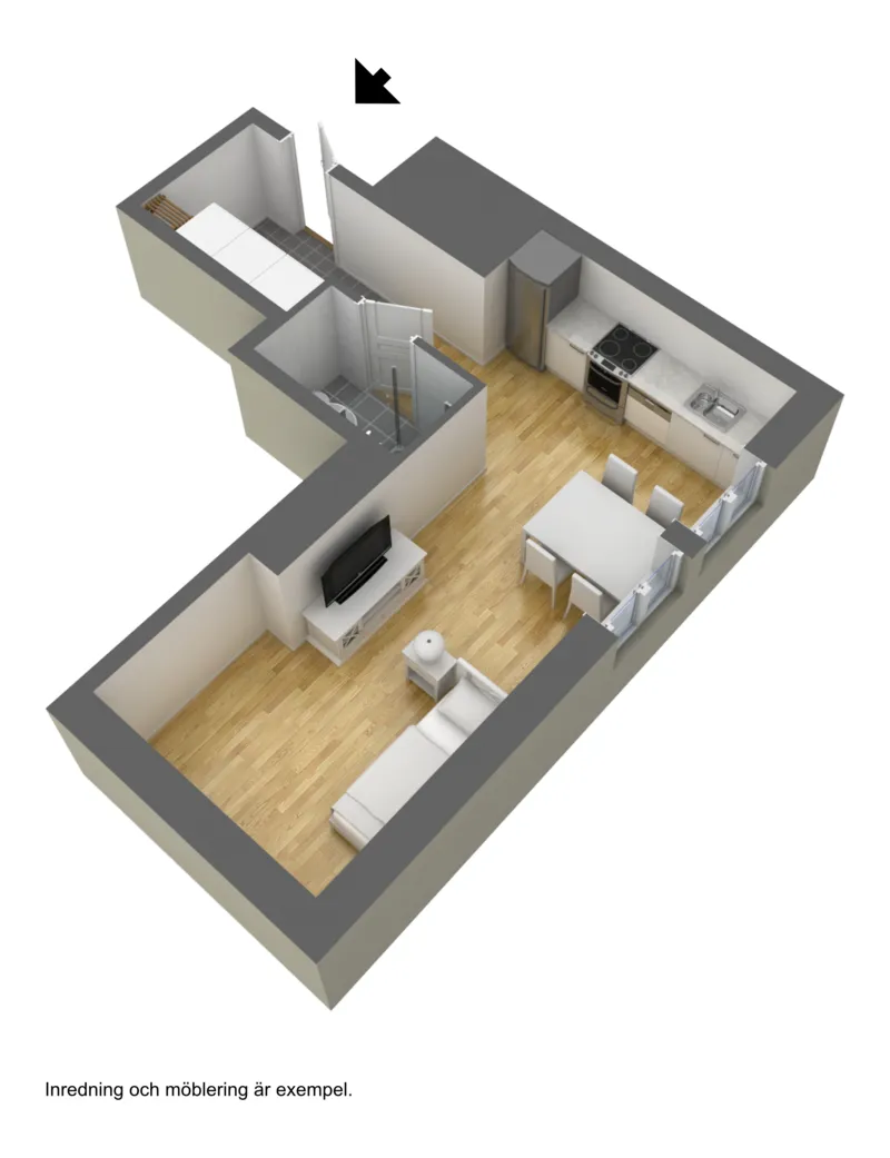 Hyreslägenhet på Borås i boras