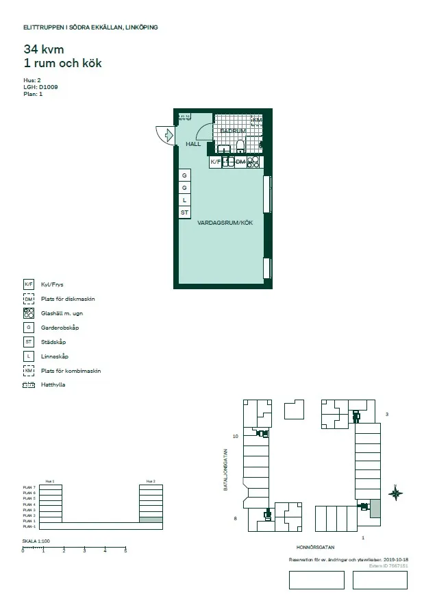 Hyreslägenhet på Linköping i linkoping