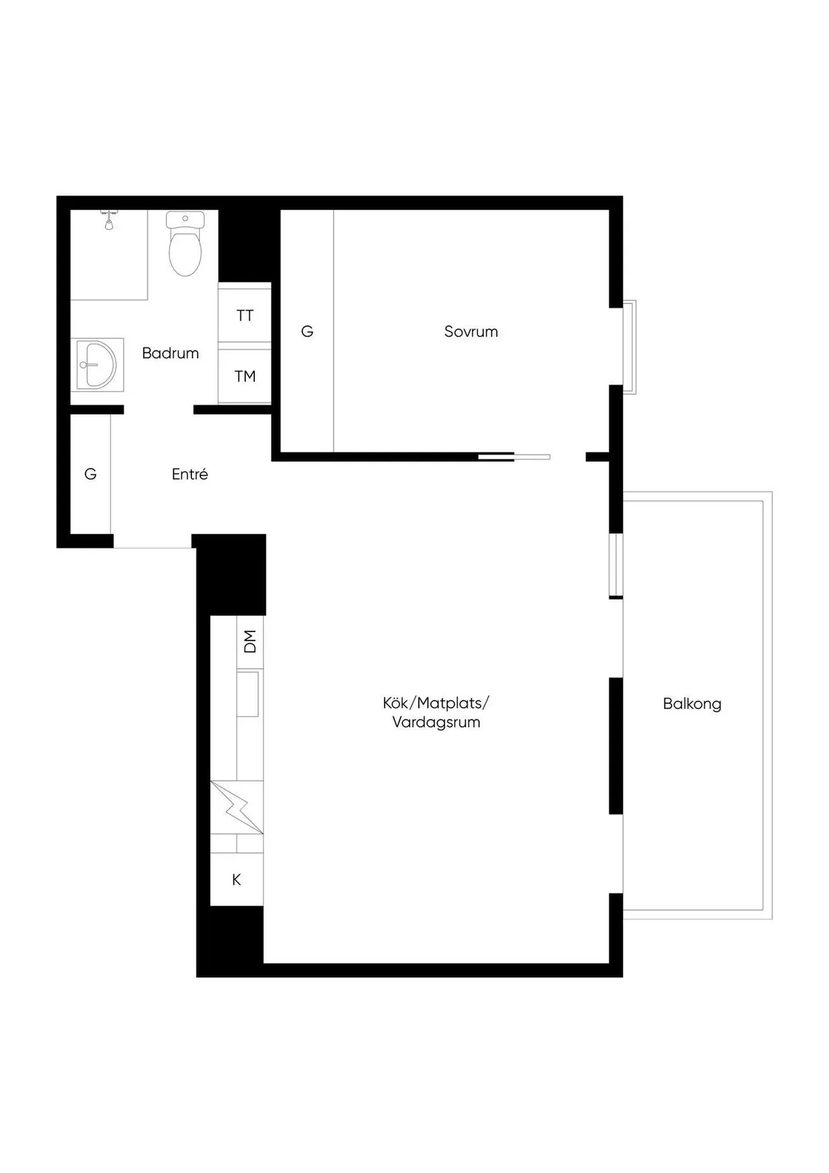 Hyreslägenhet på Visby i visby