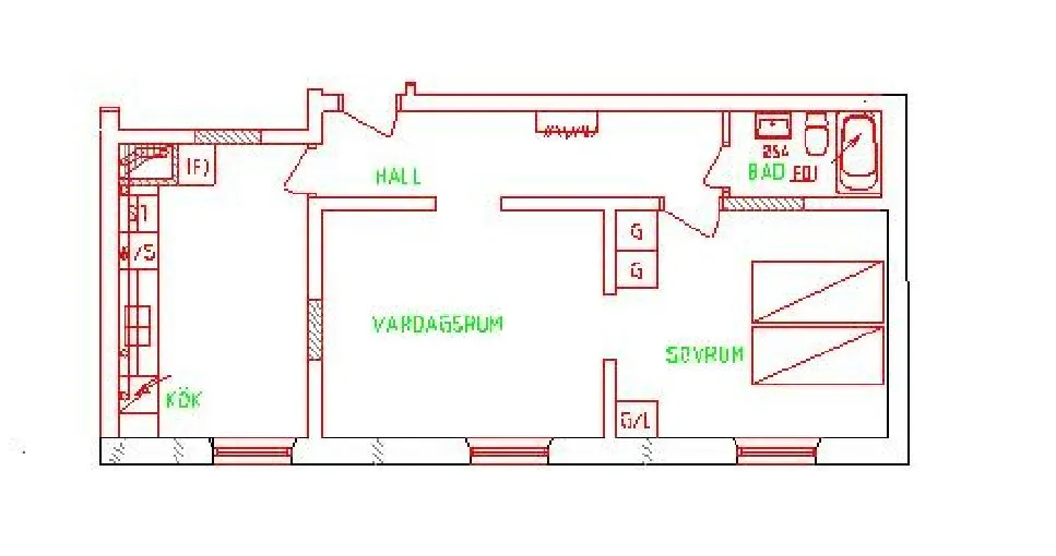 Hyreslägenhet på Helsingborg i helsingborg