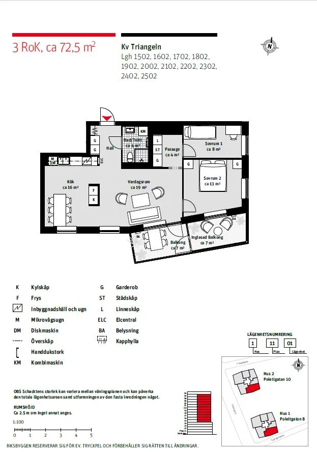 Hyreslägenhet på Helsingborg i helsingborg