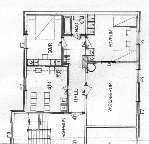 Hyreslägenhet på Oskarshamn i oskarshamn