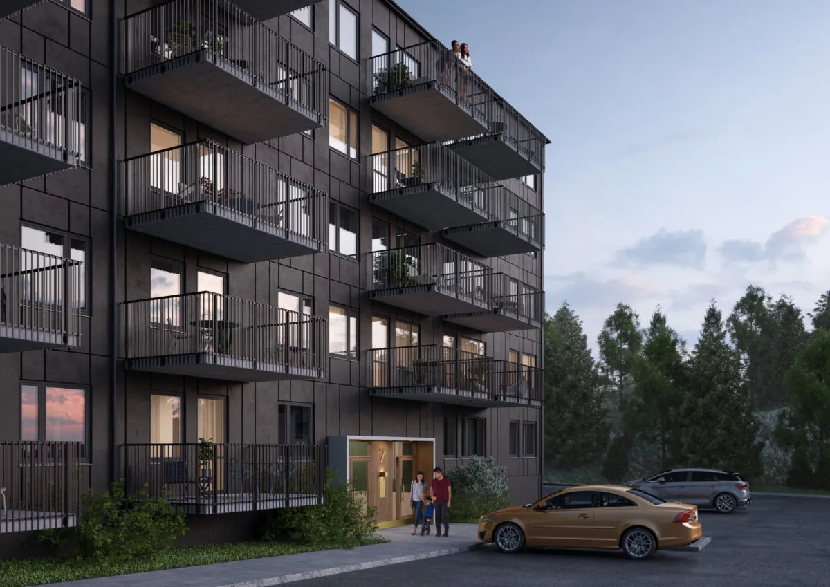 Hyreslägenhet på Kungsängen i kungsangen