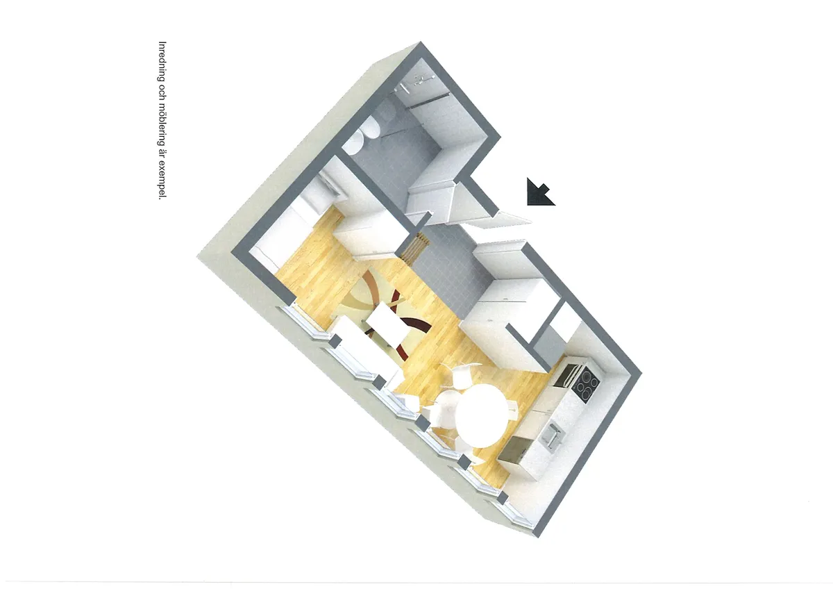 Hyreslägenhet på Borås i boras