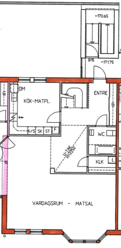 Hyreslägenhet på Växjö i vaxjo