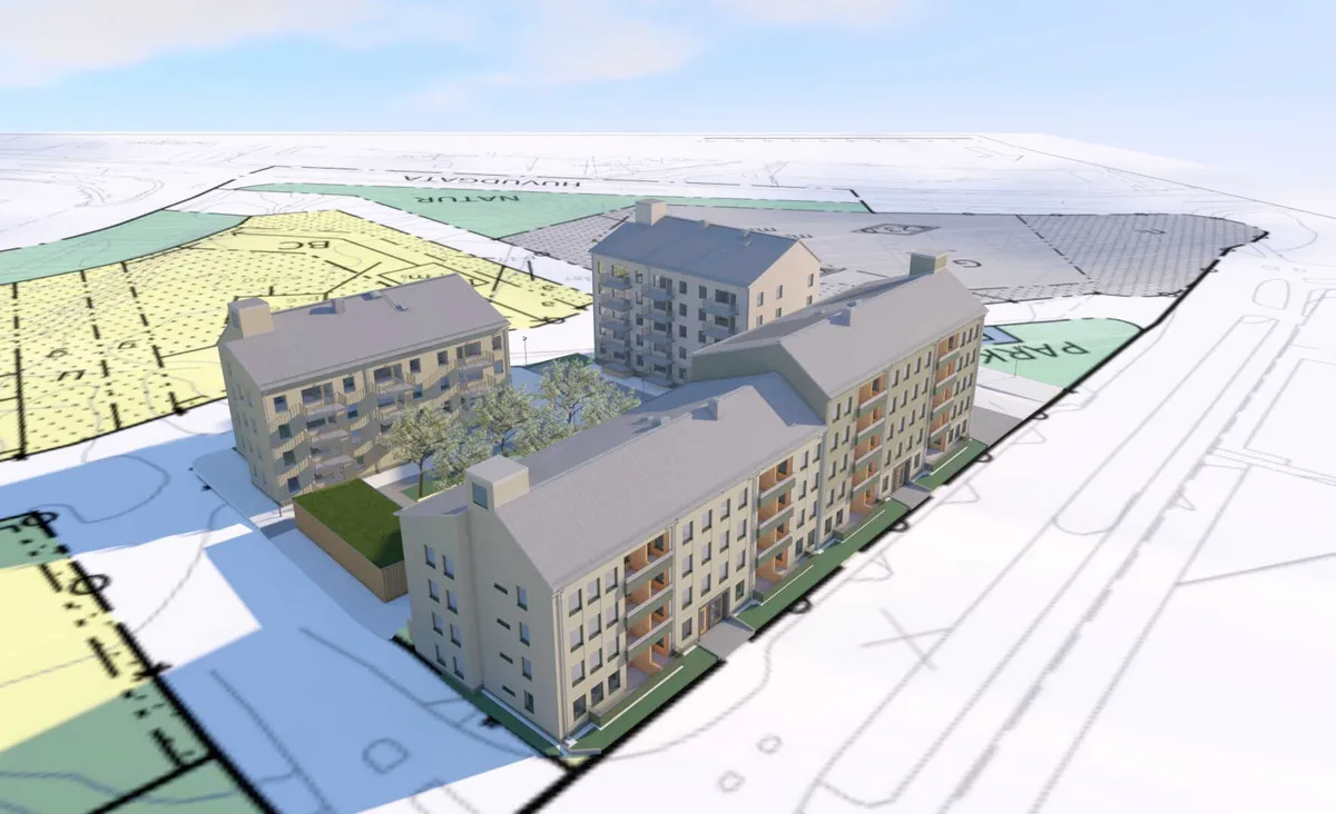 Hyreslägenhet på Vallentuna i vallentuna