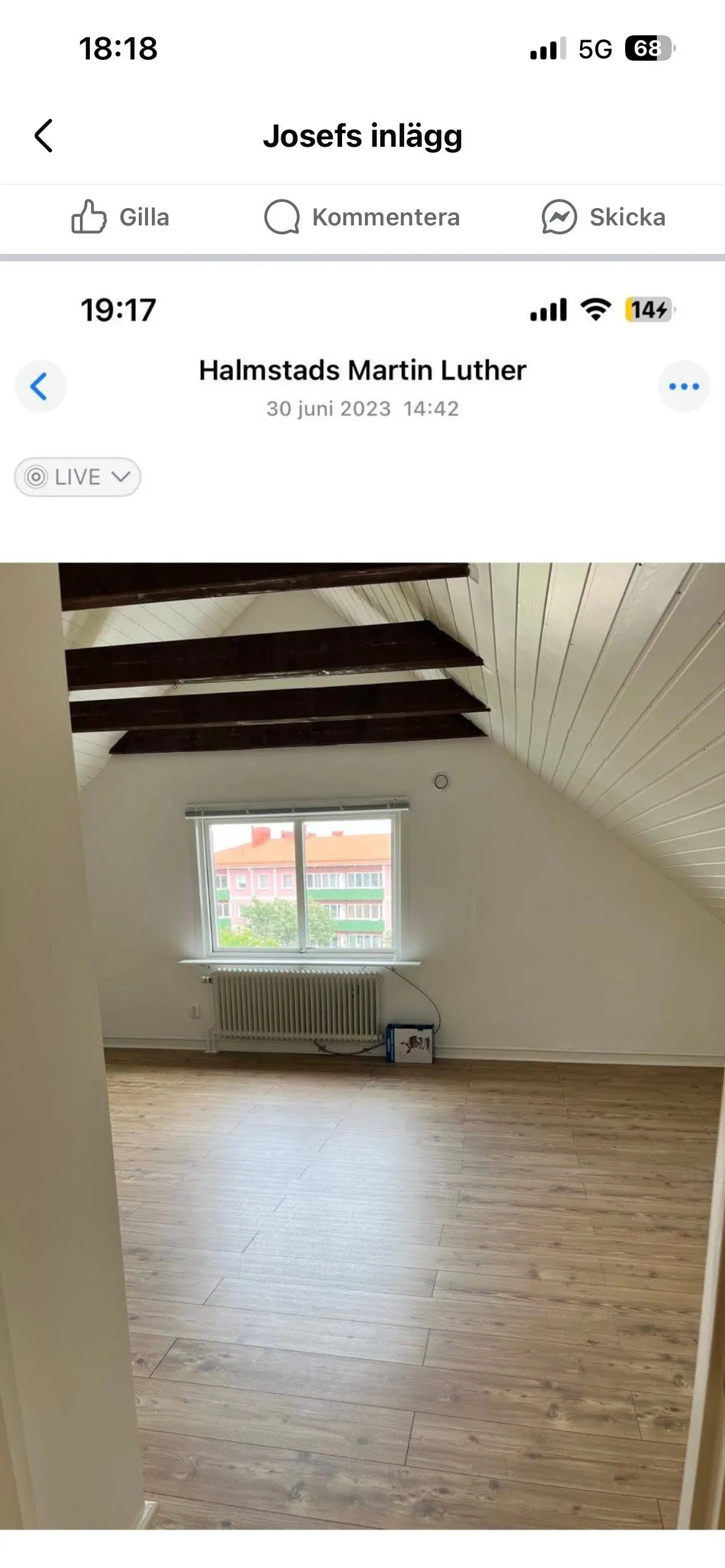 Hyreslägenhet på Halmstad i halmstad