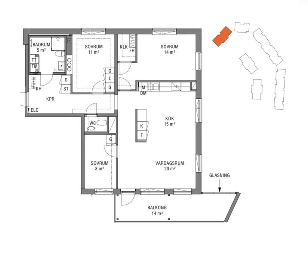 Hyreslägenhet på Farsta i farsta