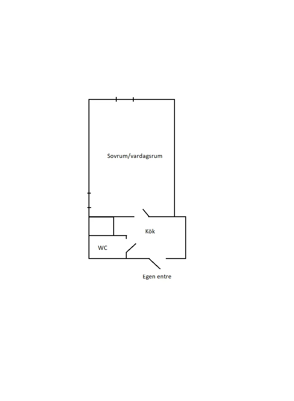 Hyreslägenhet på Uppsala i uppsala