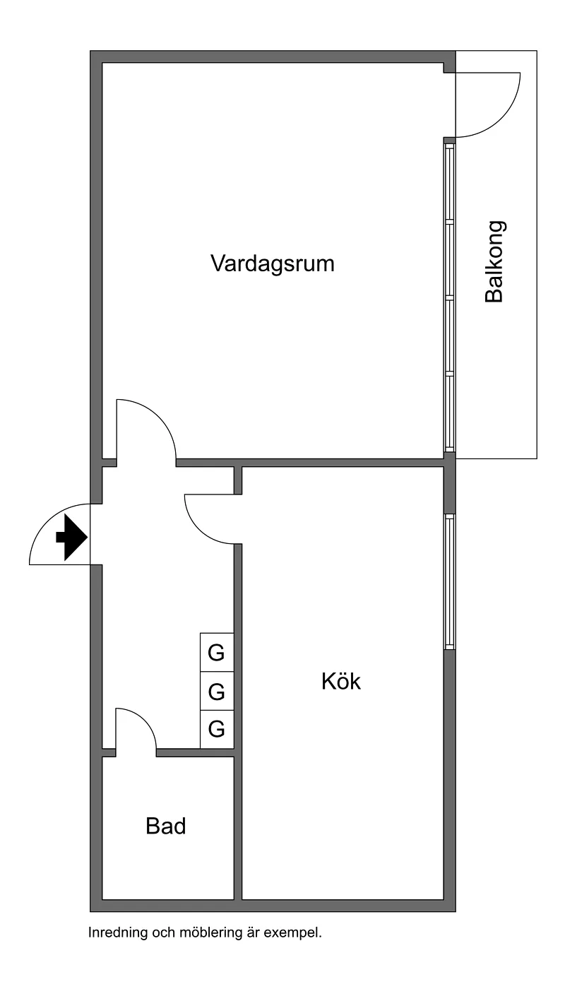 Hyreslägenhet på Halmstad i halmstad