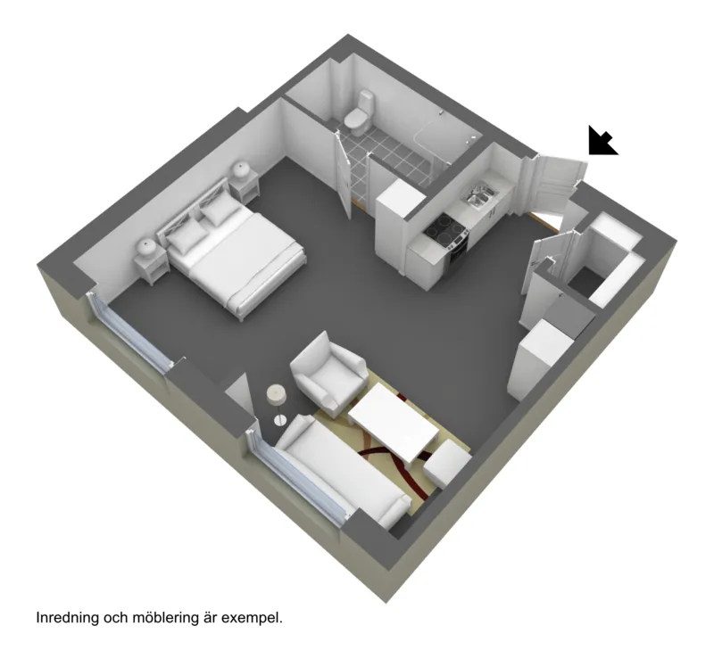 Hyreslägenhet på Borås i boras