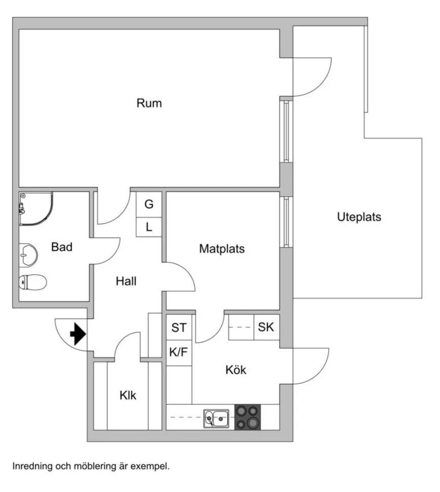 Hyreslägenhet på Halmstad i halmstad