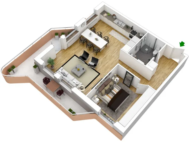 Hyreslägenhet på Halmstad i halmstad