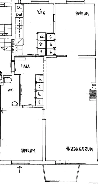 Hyreslägenhet på Katrineholm i katrineholm