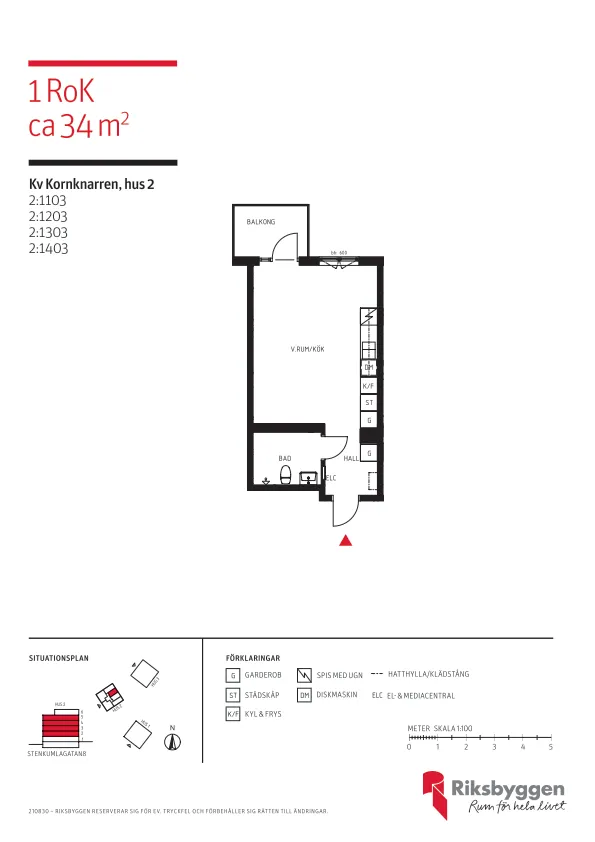 Hyreslägenhet på Västerås i vasteras