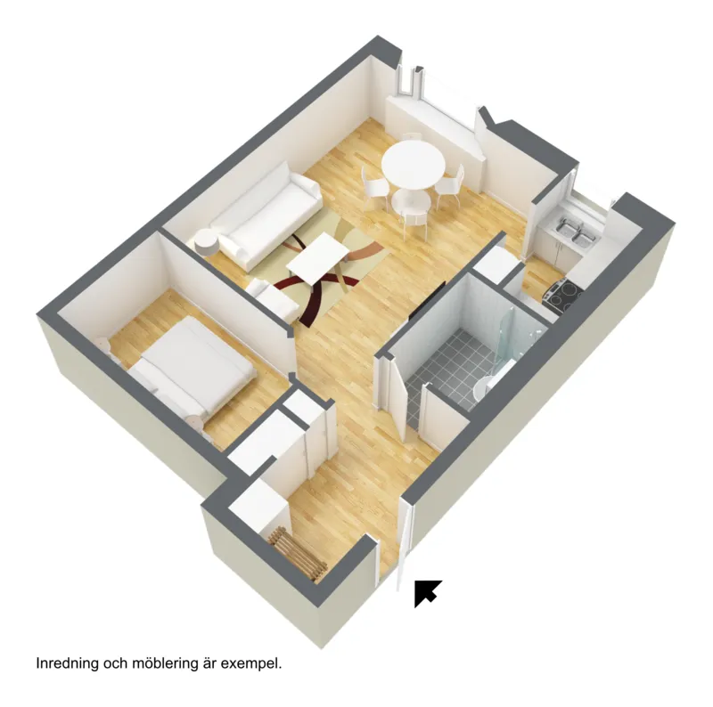 Hyreslägenhet på Borås i boras