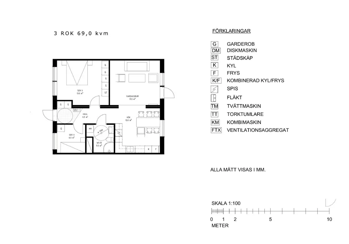 Hyreslägenhet på Nässjö i nassjo