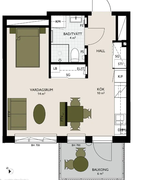 Hyreslägenhet på Uppsala i uppsala