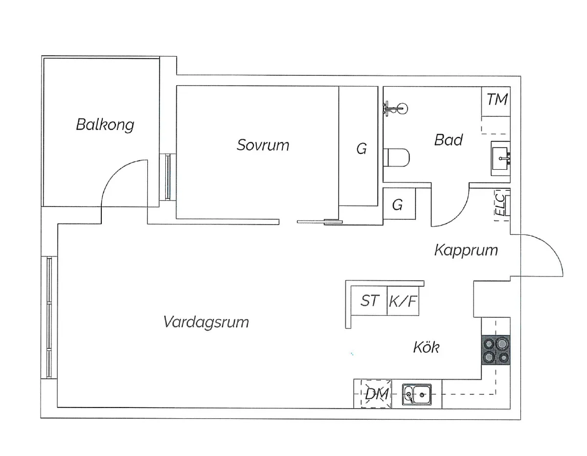 Hyreslägenhet på Stockholm i stockholm