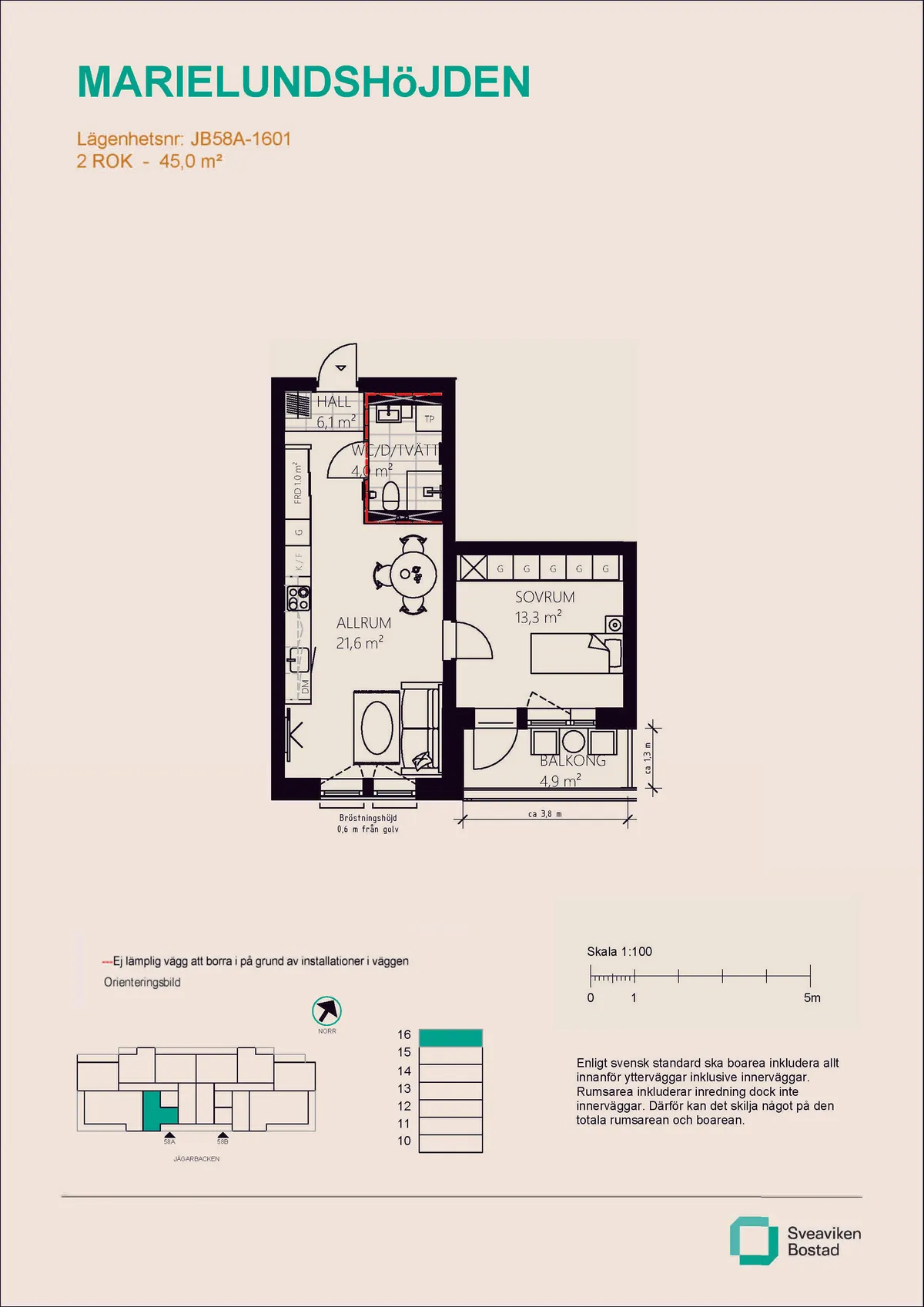 Hyreslägenhet på Mariefred i mariefred