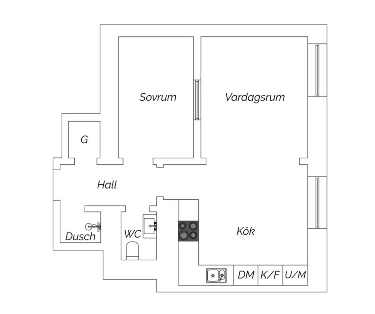 Hyreslägenhet på Stockholm i stockholm