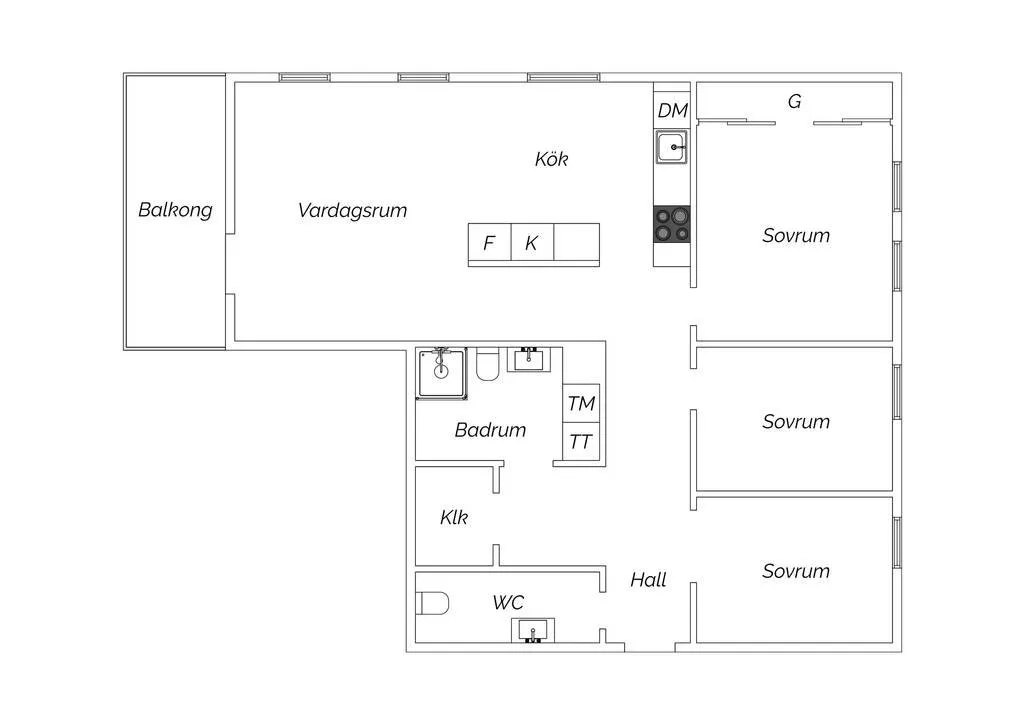 Hyreslägenhet på Lomma i lomma
