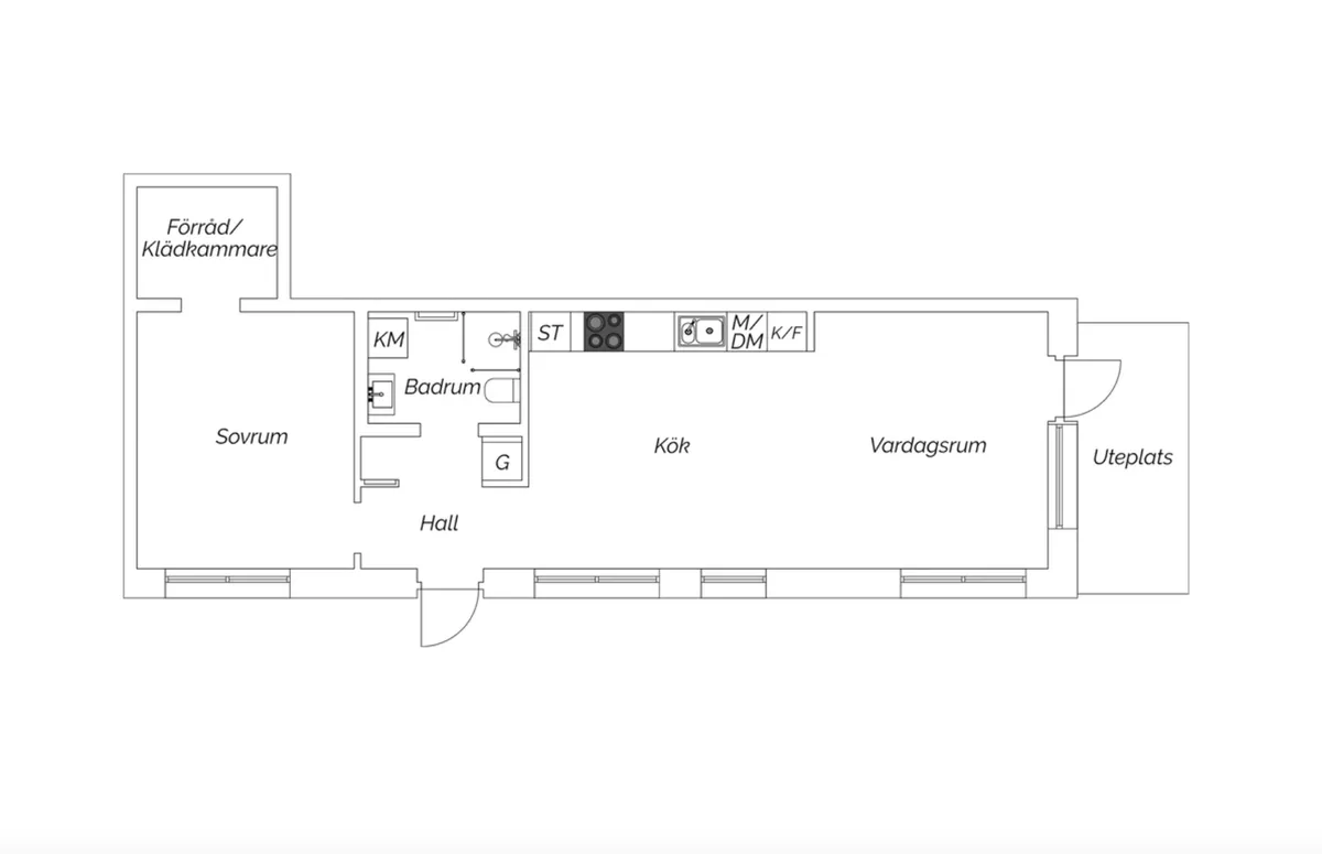 Hyreslägenhet på Malmö i malmo