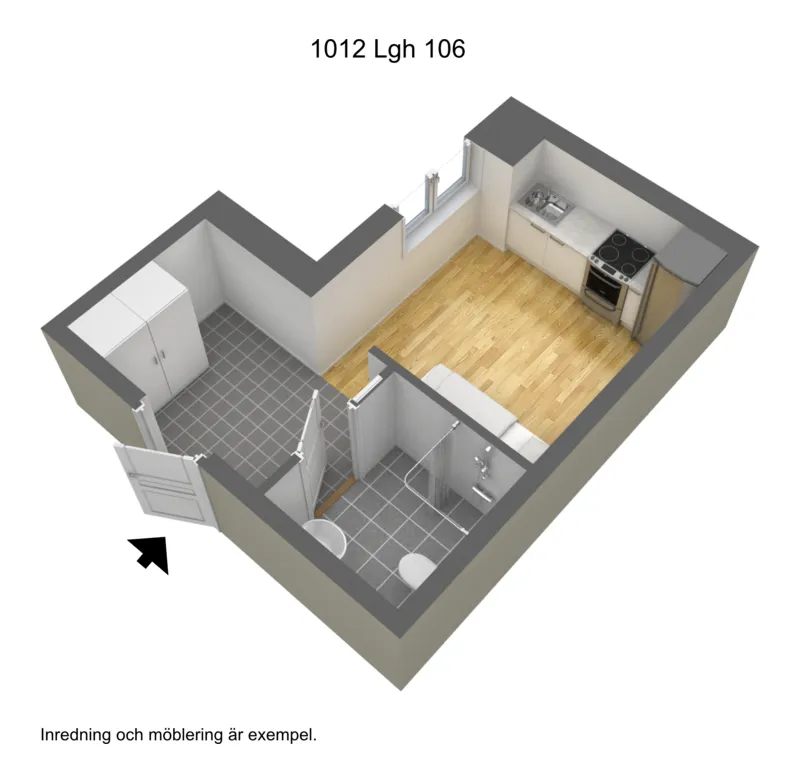 Hyreslägenhet på Borås i boras