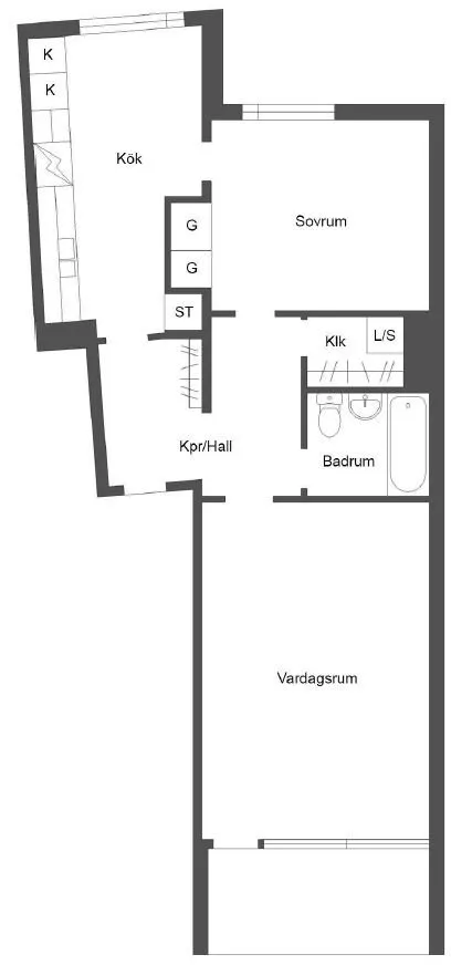 Hyreslägenhet på Stockholm i stockholm