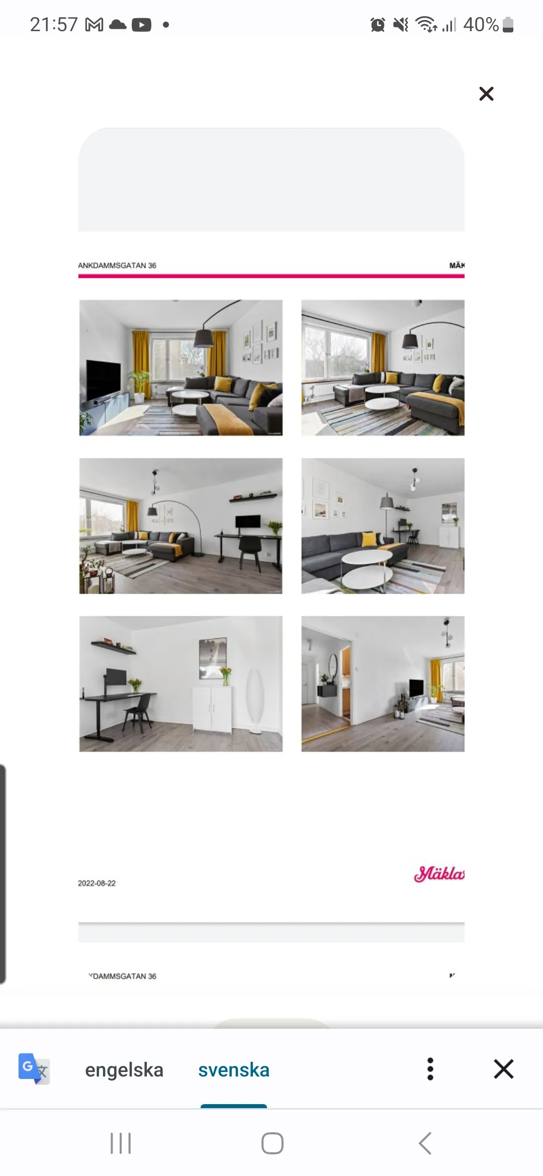 Hyreslägenhet på Solna i solna