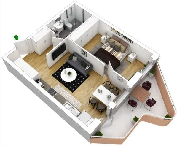 Hyreslägenhet på Halmstad i halmstad