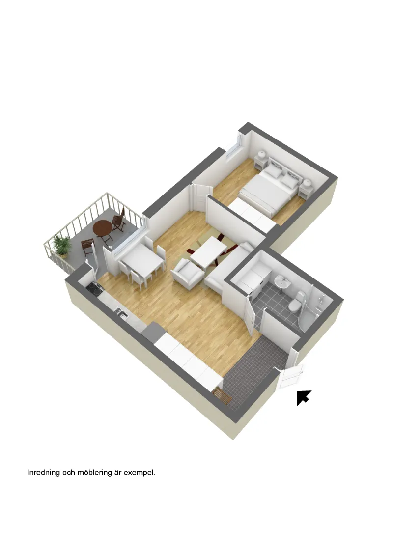 Hyreslägenhet på Jönköping i jonkoping
