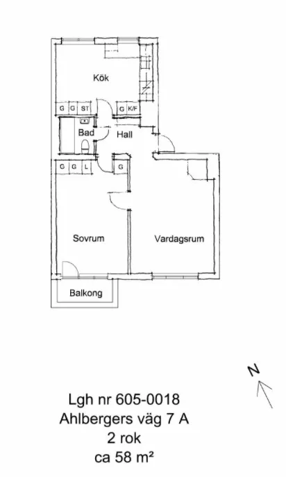 Hyreslägenhet på Nyköping i nykoping