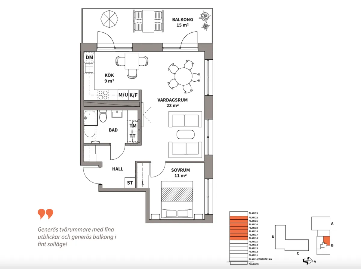 Hyreslägenhet på Malmö i malmo