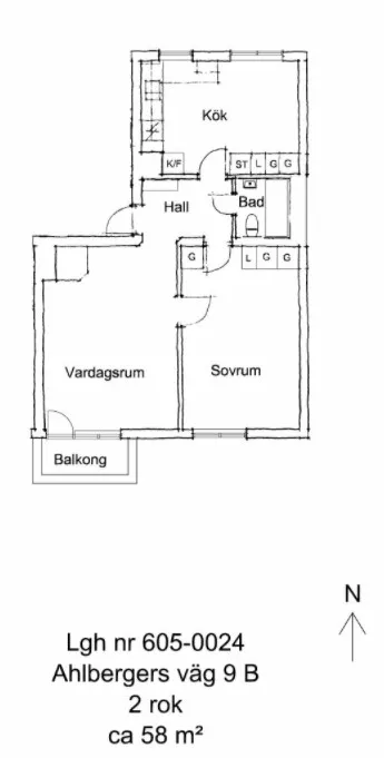 Hyreslägenhet på Nyköping i nykoping