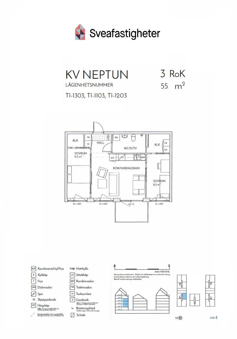 Hyreslägenhet på Västerås i vasteras