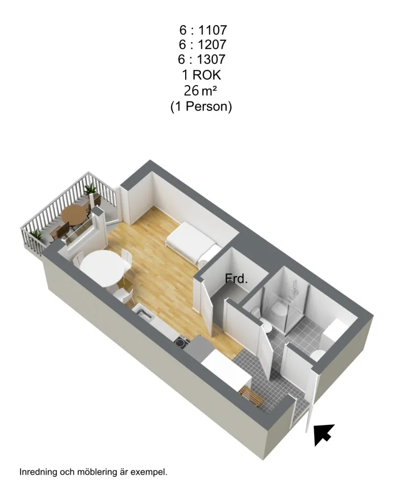 Hyreslägenhet på Stockholm i stockholm