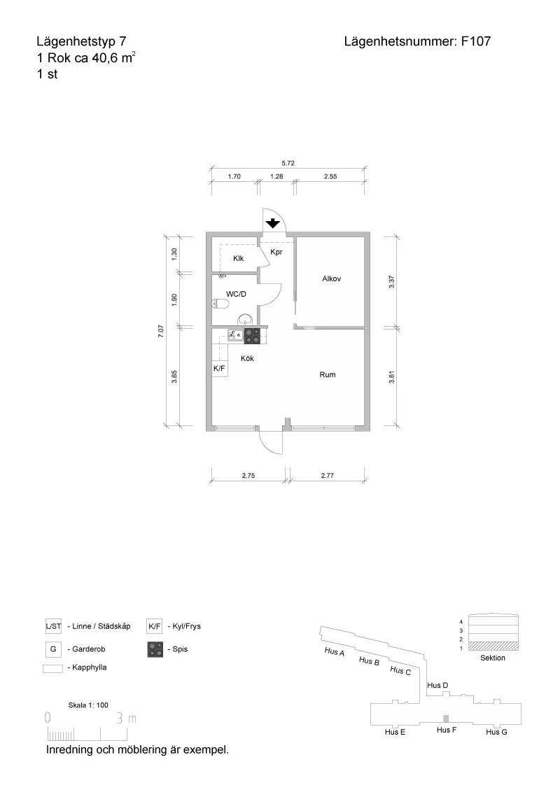 Hyreslägenhet på Jönköping i jonkoping