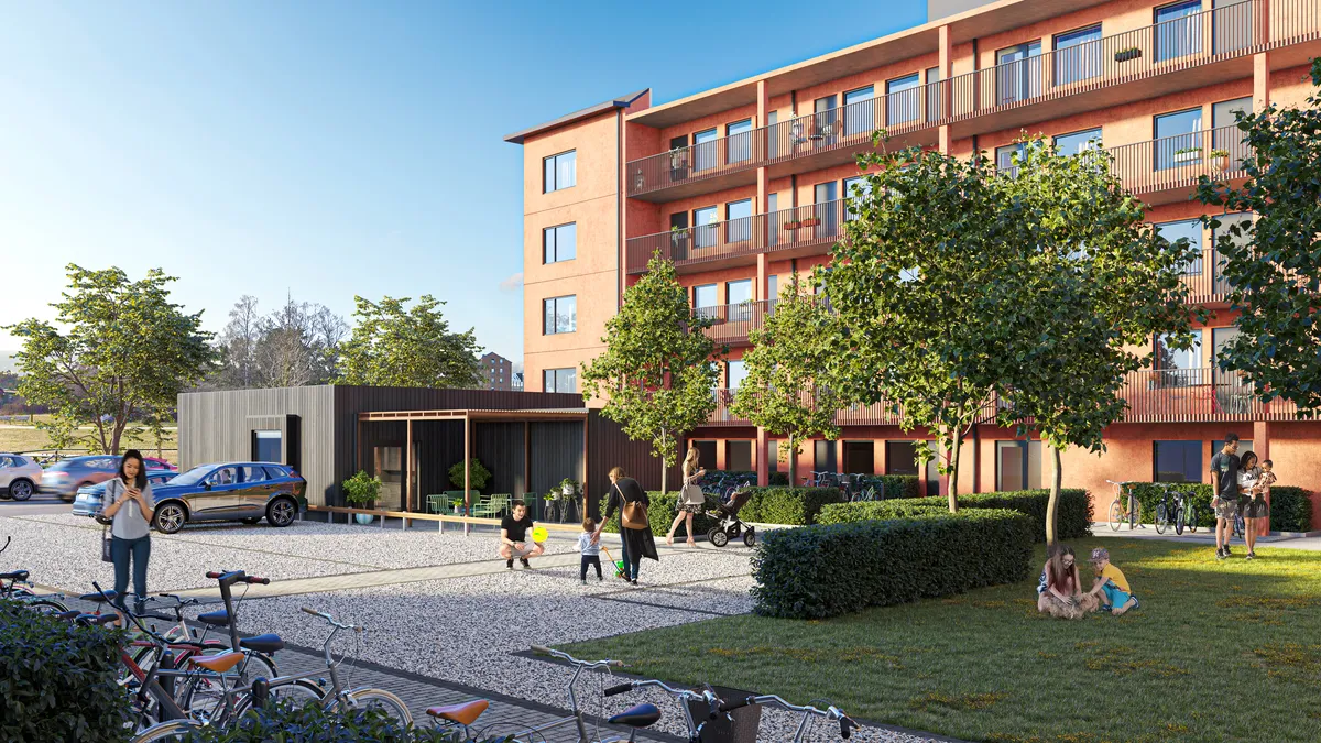 Hyreslägenhet på Täby i taby