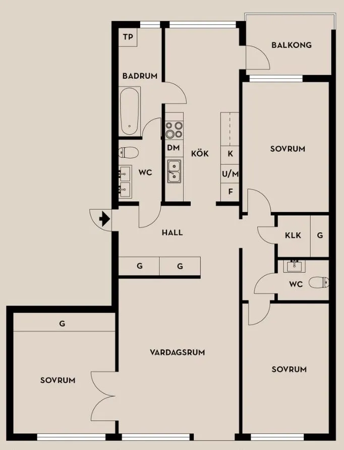 Hyreslägenhet på Göteborg i goteborg