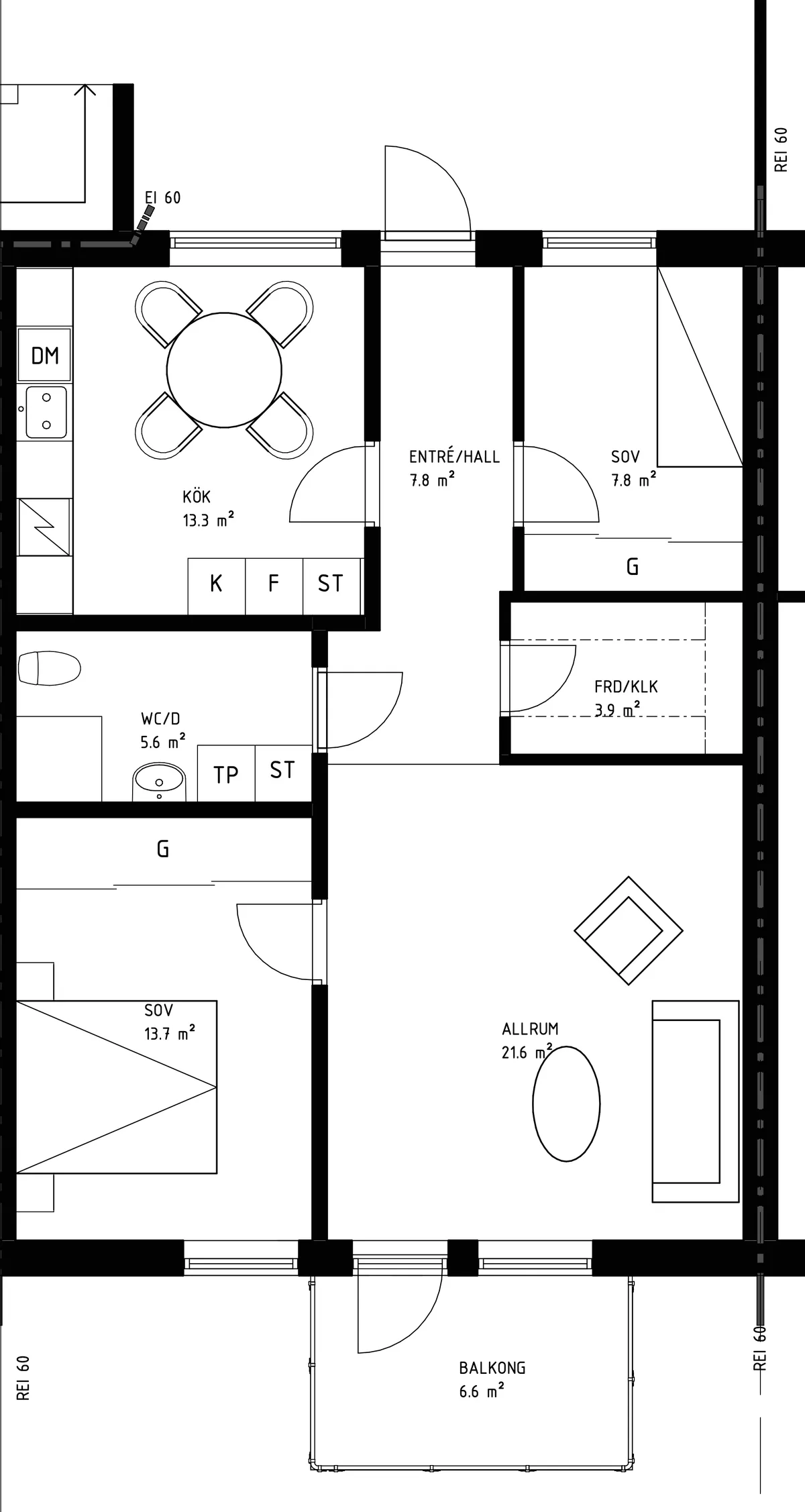 Hyreslägenhet på Mjölby i mjolby