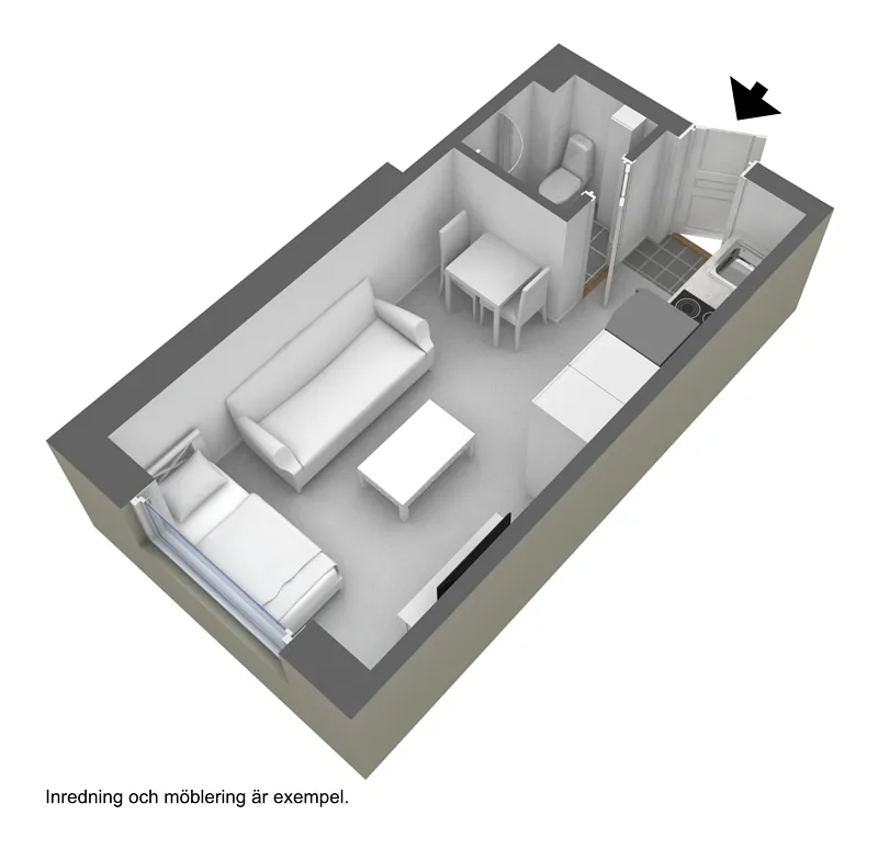 Hyreslägenhet på Borås i boras